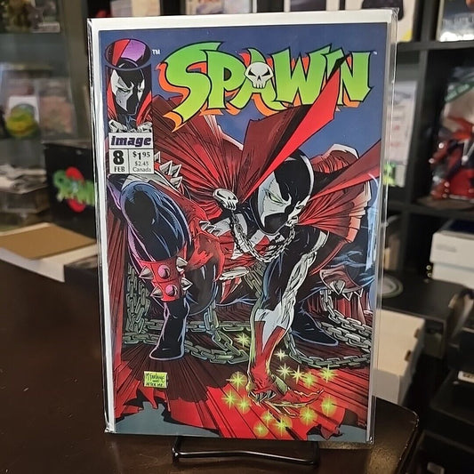 SPAWN #8 1st appearance of Vindicator  IMAGE *1993* NM