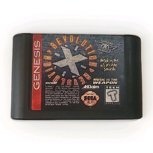 Revolution X (Sega Genesis) Loose Cartridge Tested and Working