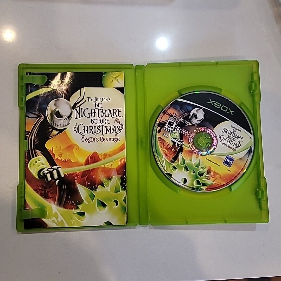 Tim Burton's The Nightmare Before Christmas : Oogie's Revenge Xbox - Complete !!