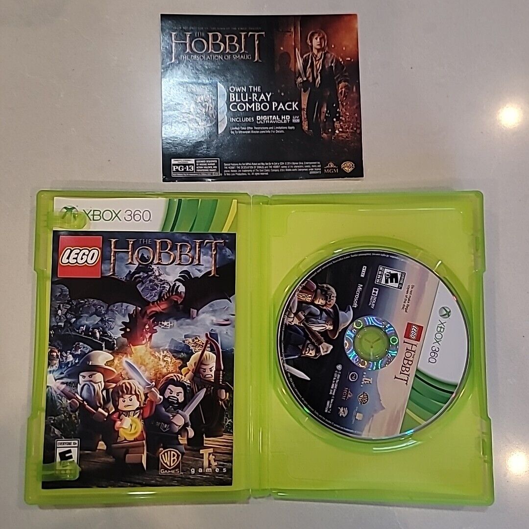 LEGO Hobbit (Microsoft Xbox 360, 2014) CIB Complete