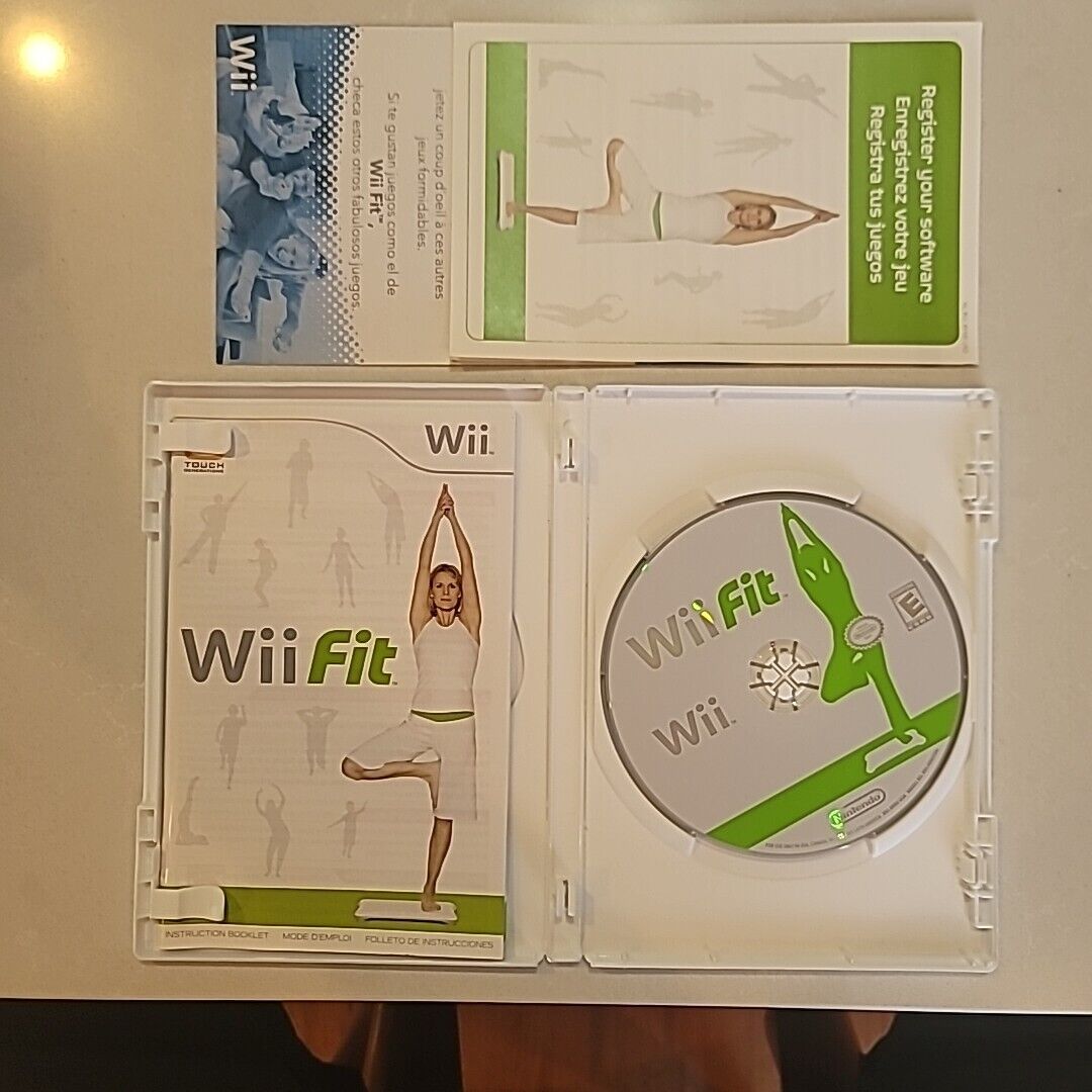 Nintendo Wii Fit 2008 Fitness Game CIB