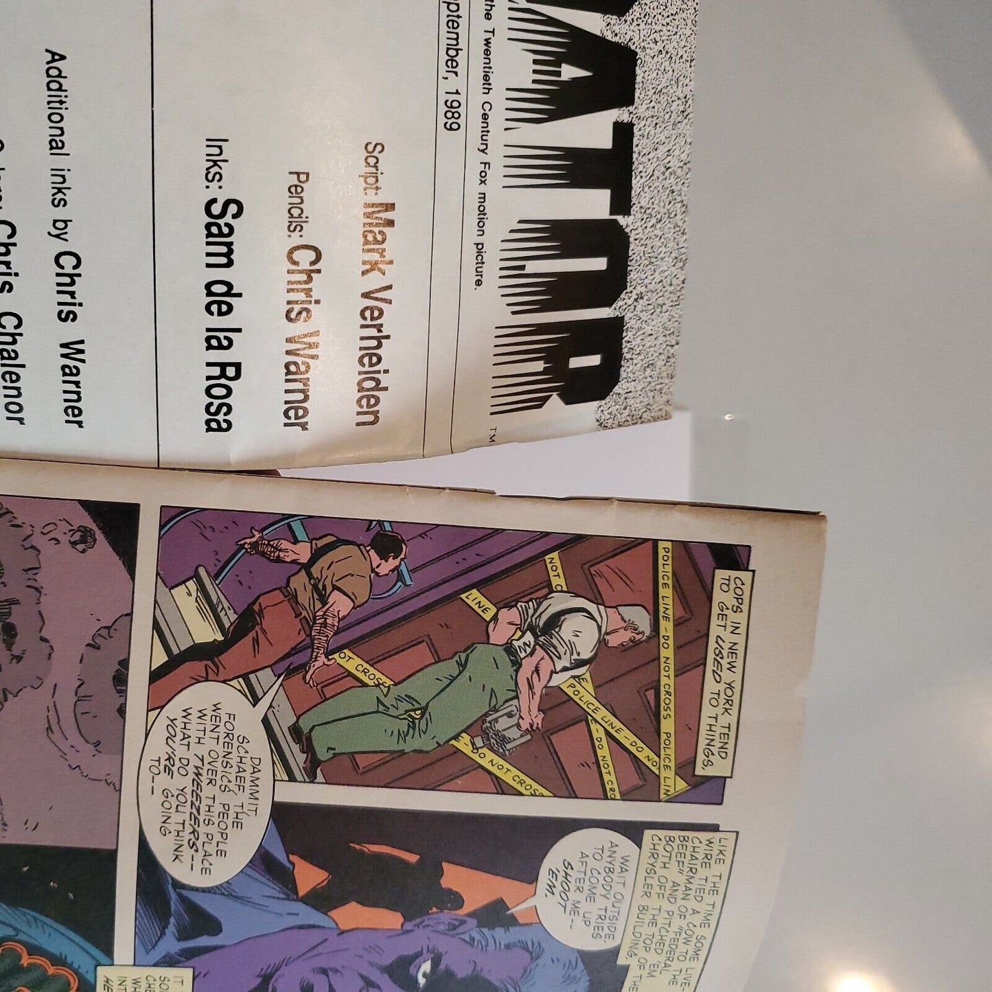 Predator #2 1989 Split Cover