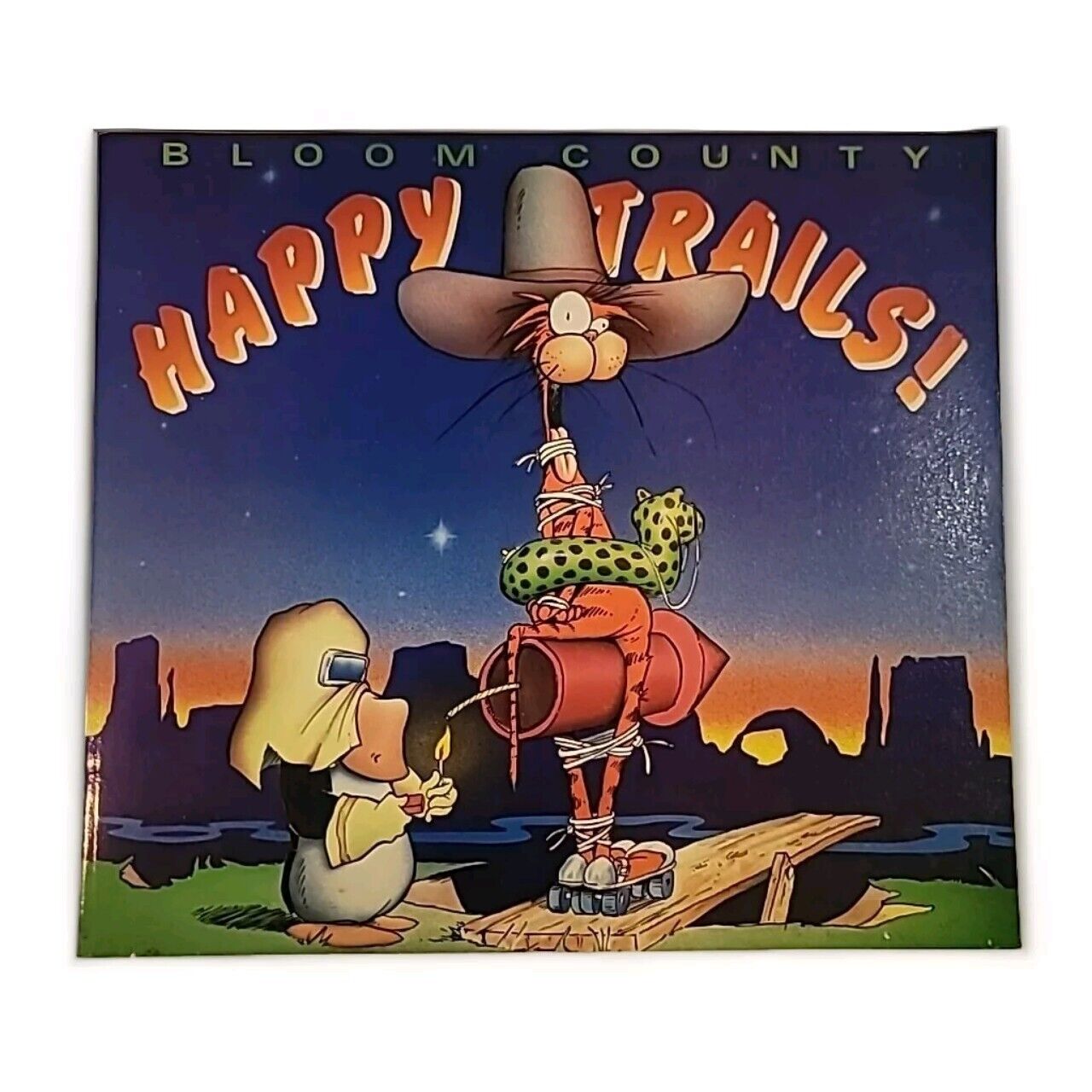 Happy Trails : Bloom County, Selections by Berkeley Breathed (1990)
