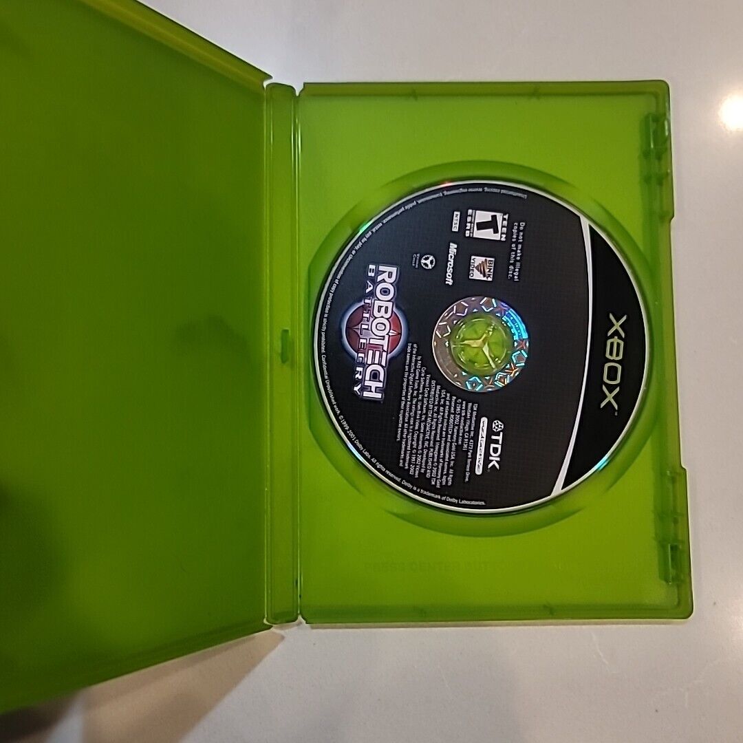 Robotech: Battlecry (Microsoft Xbox, 2002) No Manual