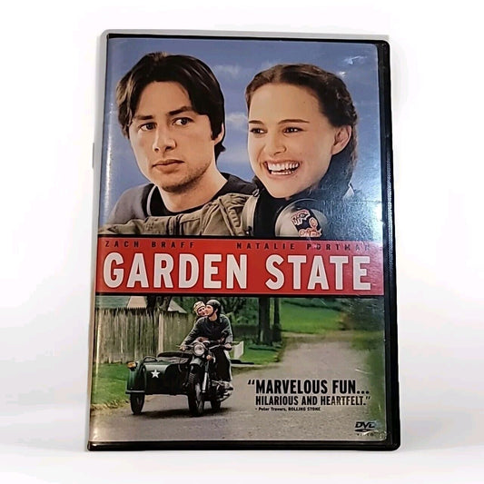 Garden State DVD 2004 Zach Braff Natalie Portman Cult Indie Drama Comedy