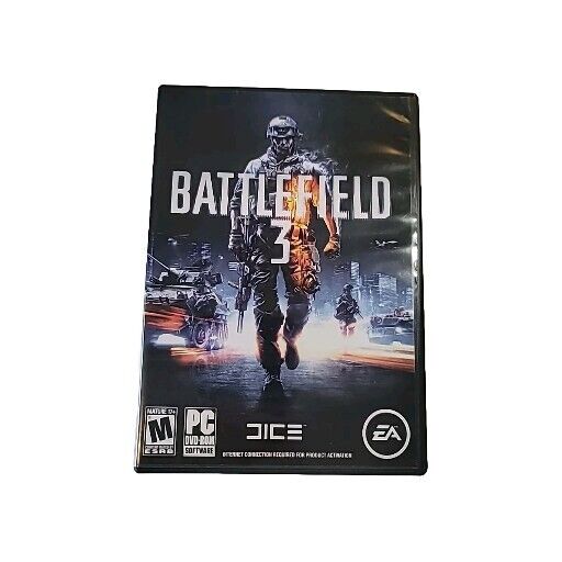 Battlefield 3 (PC Game DVD-ROM, 2011) 2 Disc Complete w/ Inserts CIB Key Inc