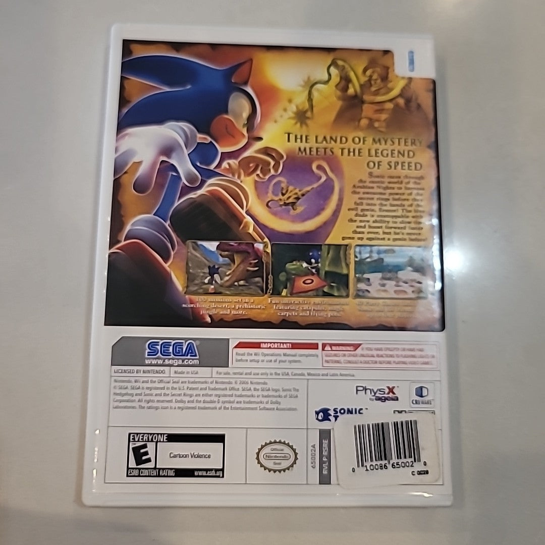 Sonic & The Secret Rings - Nintendo Wii/ CIB/ TESTED AND WORKS