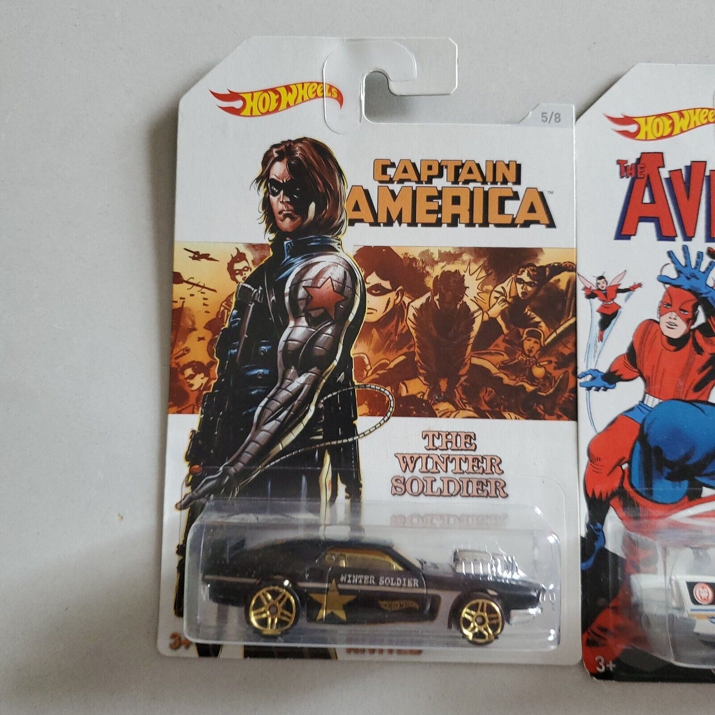 HOT WHEELS CAPTAIN AMERICA and Winter Soldier 57 Plymouth Fury