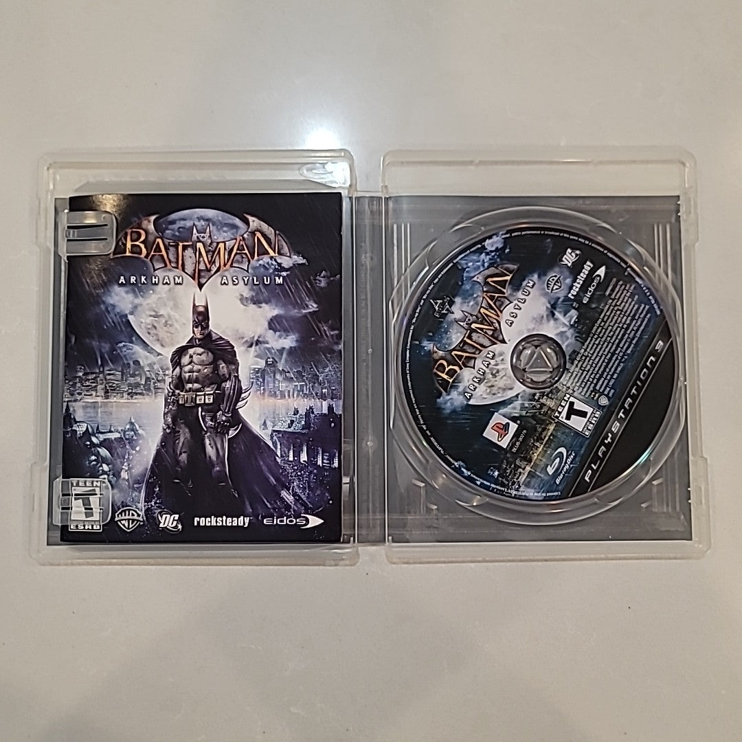 Batman: Arkham Asylum (Sony PlayStation 3, 2009) cib