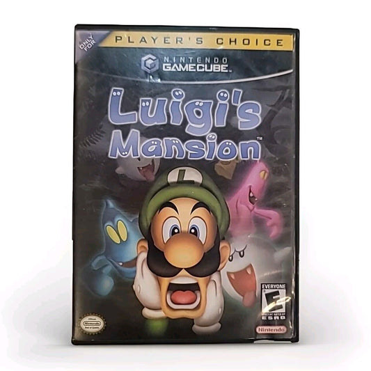 Luigi's Mansion Nintendo Gamecube, Game and Case, Working