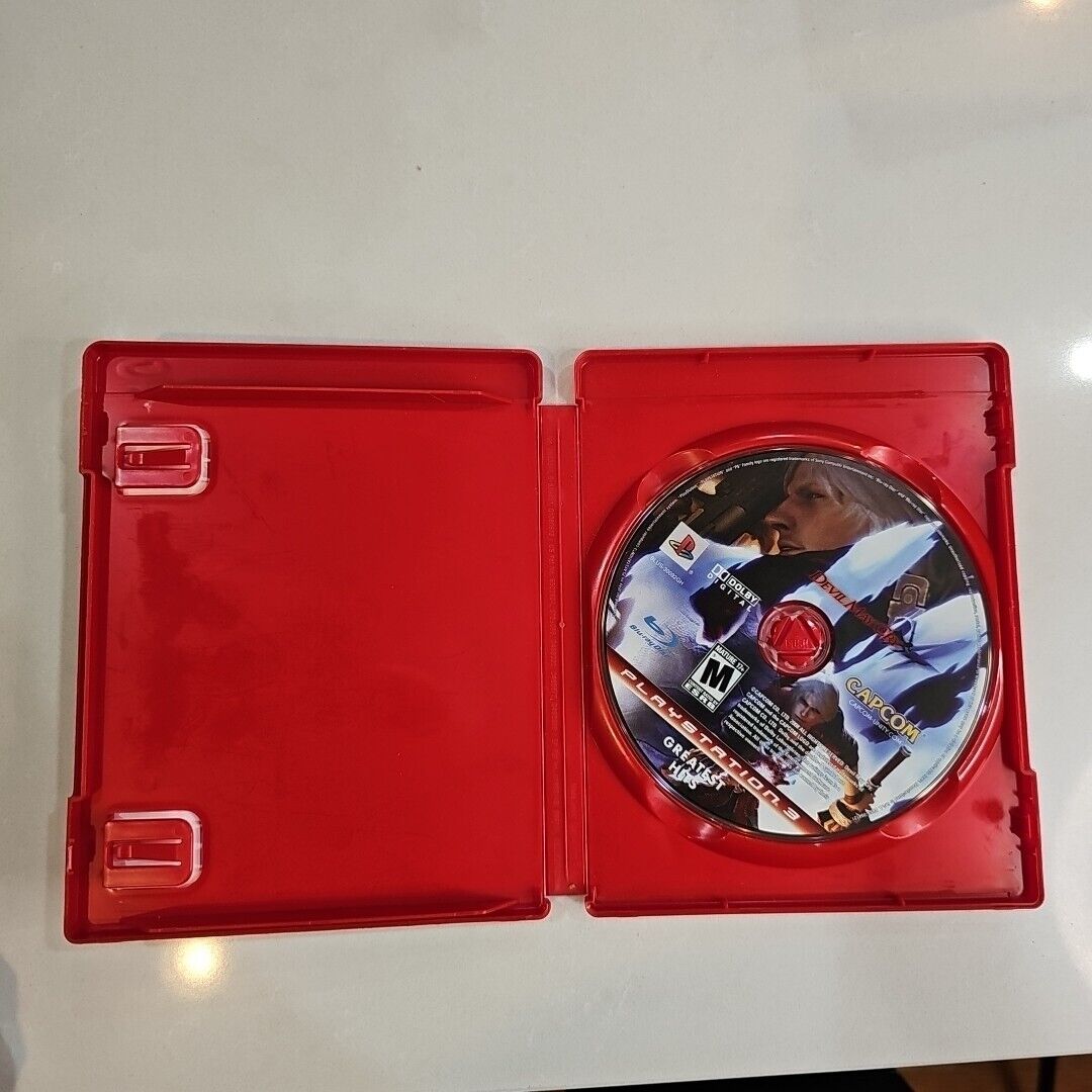 Devil May Cry 4 (Sony PlayStation 3, 2008) No Manual