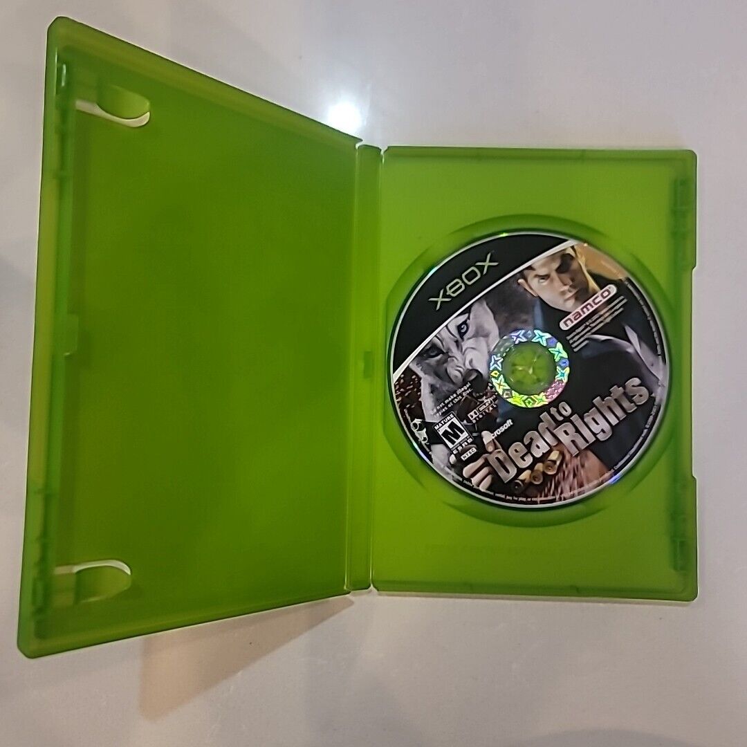 Dead to Rights (Microsoft Xbox, 2005)  No Manual