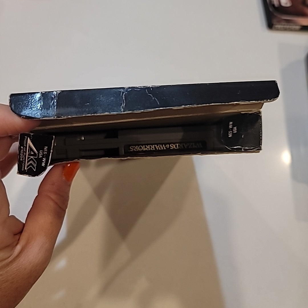 Wizards & Warriors Nintendo NES Cartridge W/ Original Box Acclaim