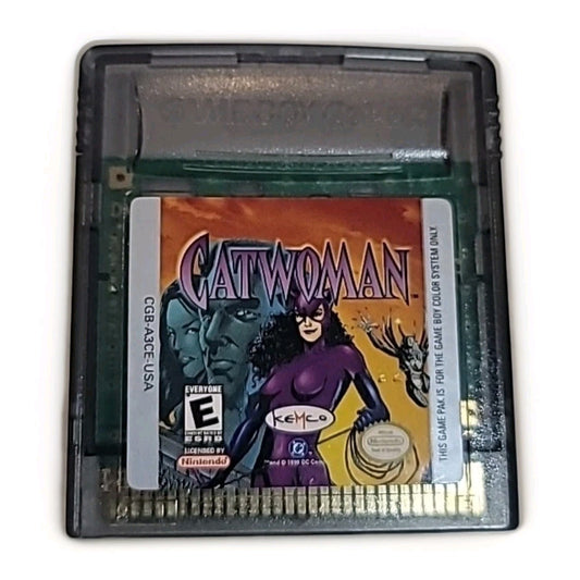 Catwoman (Nintendo GameBoy Color GBC, 1999) Cartridge Only