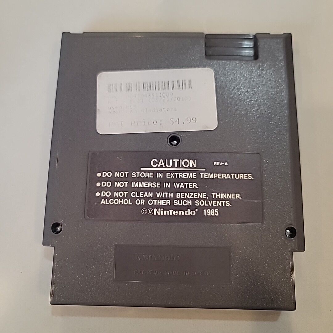 American Gladiators (Nintendo Entertainment System, 1993) Cartridge Only Tested