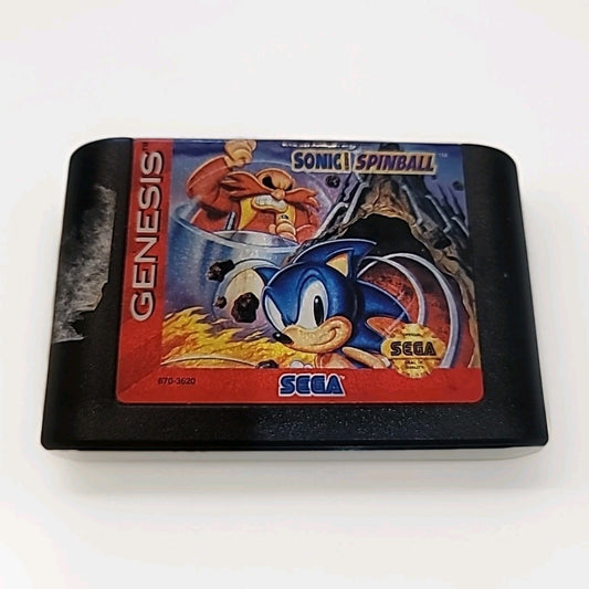 Sonic The Hedgehog Spinball / Pinball SEGA Genesis Game
