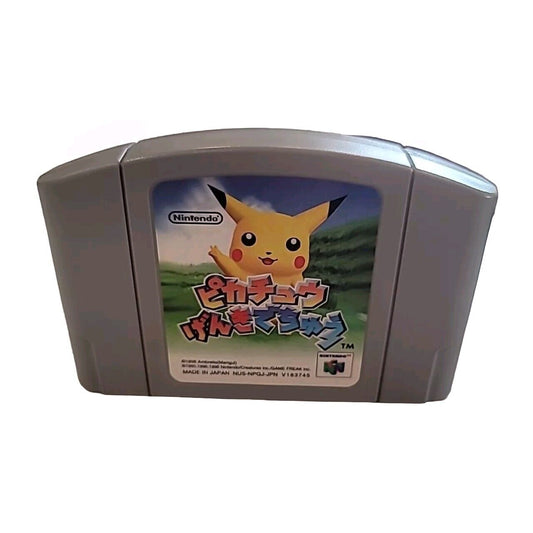 Pikachu Genki Dechu Nintendo 64 Japan NTSC-J N64 Hey You Pikachu