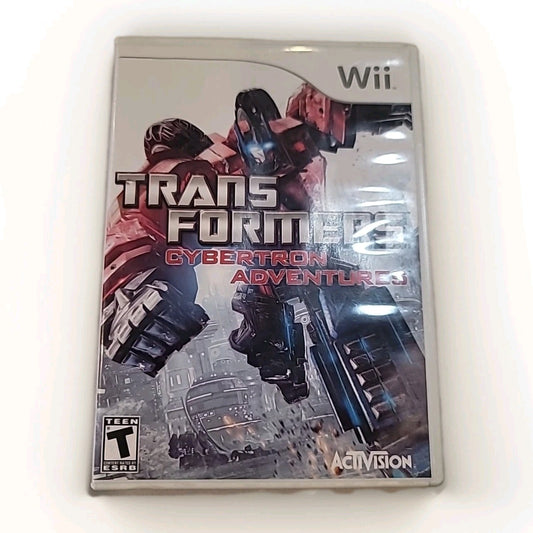 Transformers: Cybertron Adventures (Nintendo Wii, 2010) TESTED & WORKS
