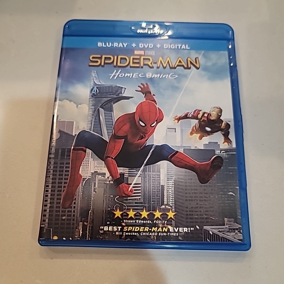 Spider-Man: Homecoming (Blu-ray/DVD, 2017)