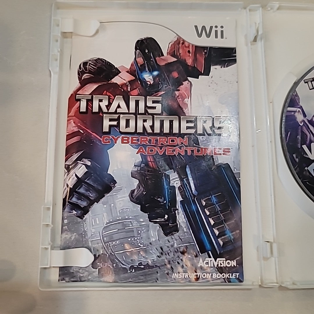 Transformers: Cybertron Adventures (Nintendo Wii, 2010) TESTED & WORKS