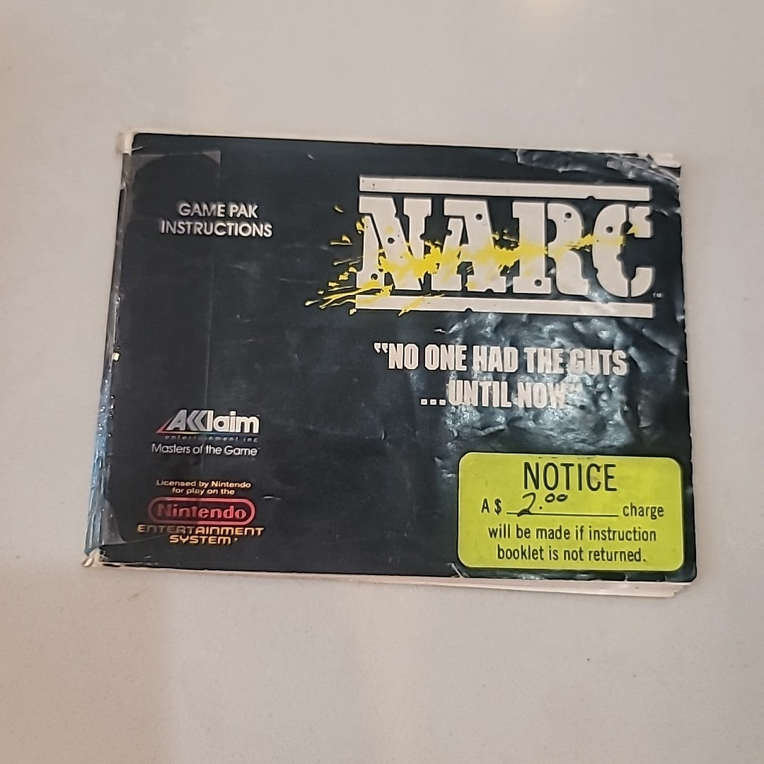 NARC (Nintendo Entertainment System, 1990)