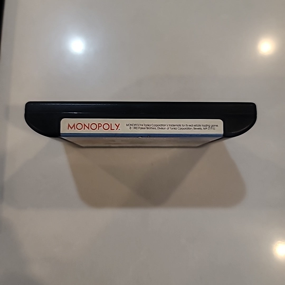 Monopoly (Sega Genesis, 1992) CIB Complete With Manual