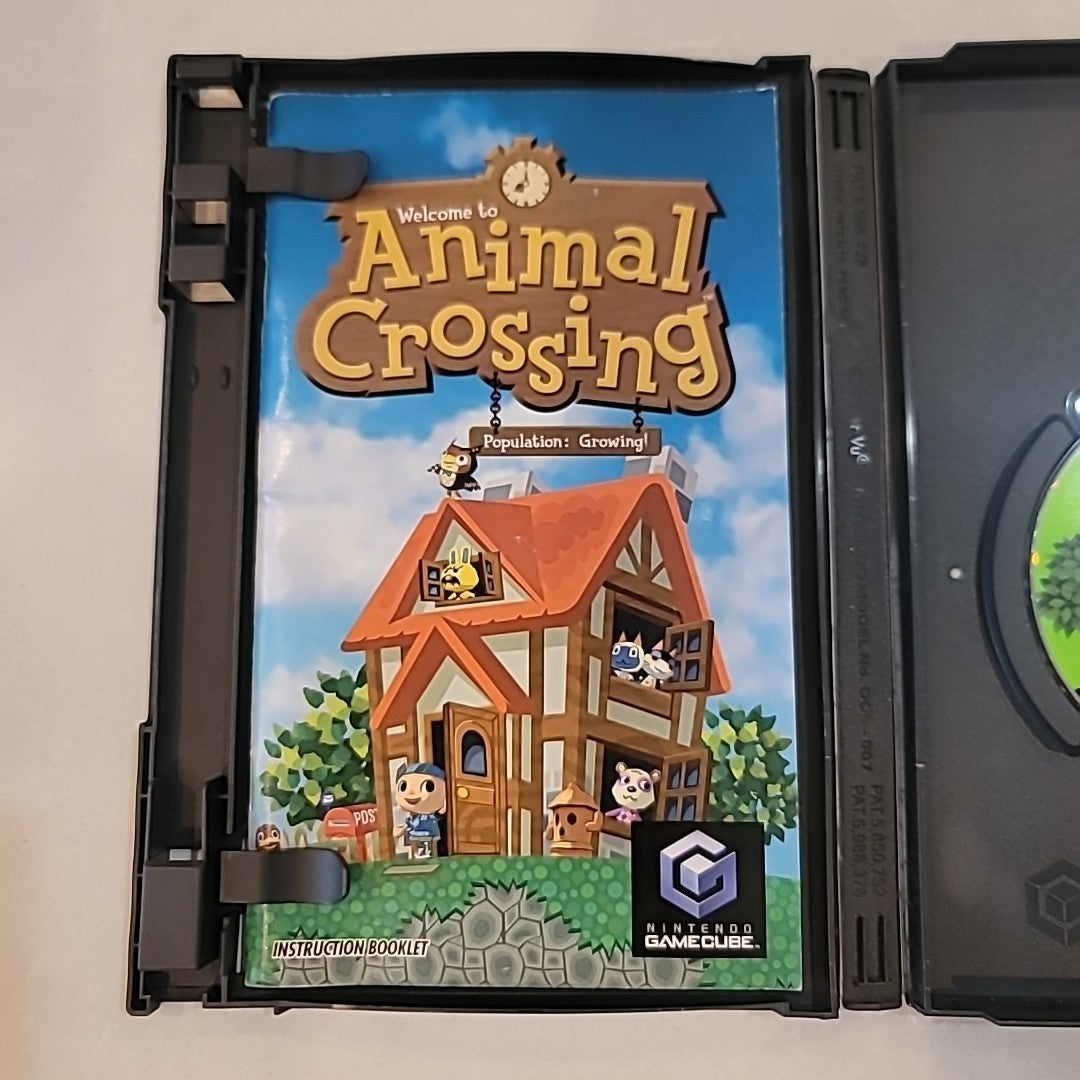 Animal Crossing (Nintendo GameCube) CIB Complete With Memory Card / Manual