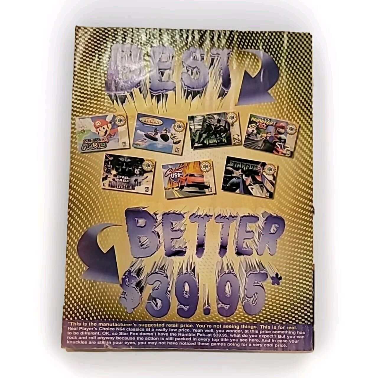 Nintendo Power Magazine Volume 105 February 1998 with Warioland 2 Poster