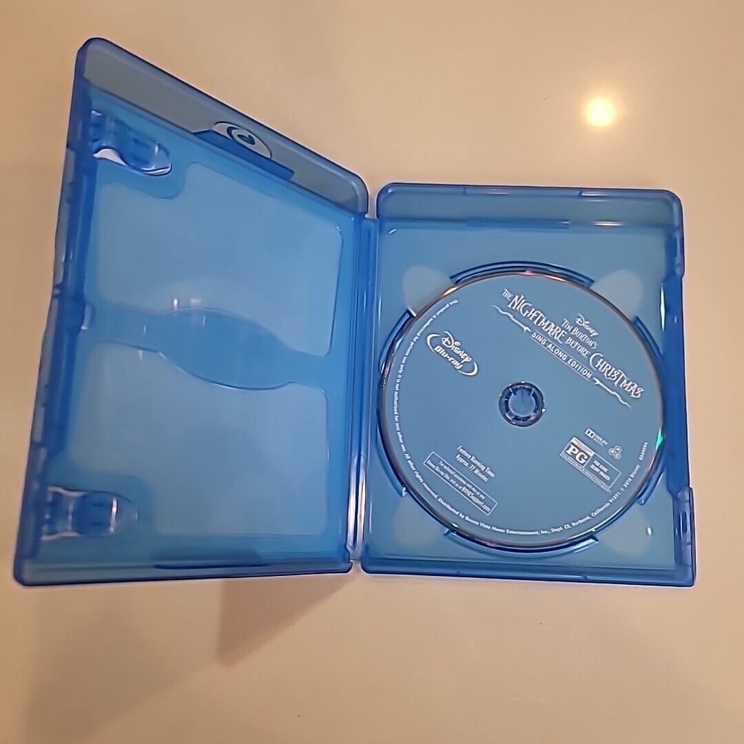 The Nightmare Before Christmas (Blu-ray, 2018) Sing Along Edition