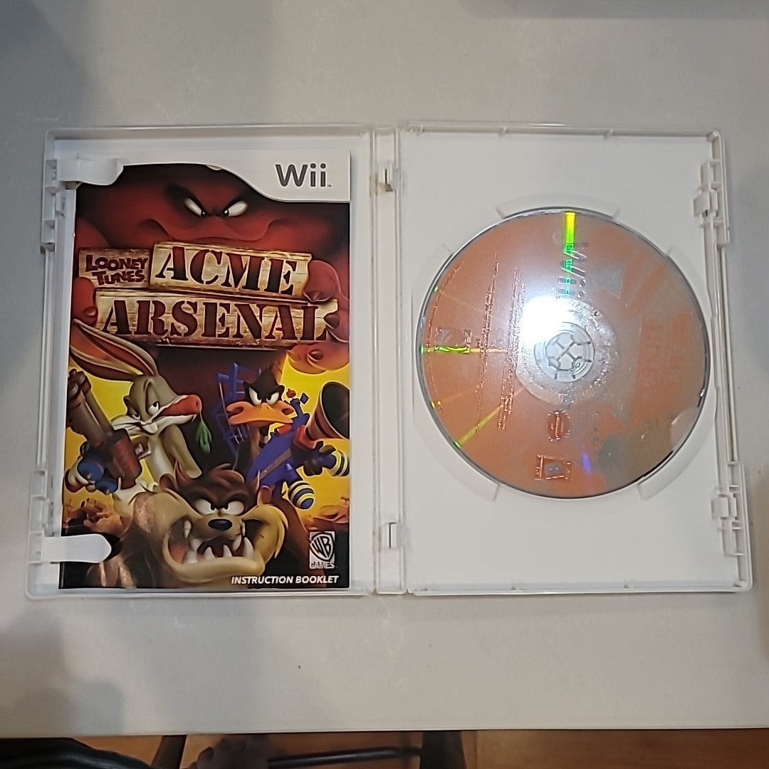 Looney Tunes: Acme Arsenal (Nintendo Wii, 2007)-CIB