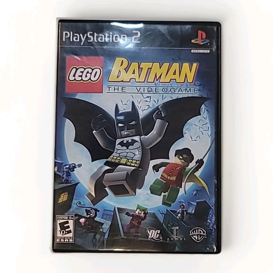 LEGO Batman: The Videogame (Sony PlayStation 2, 2008) Complete CIB