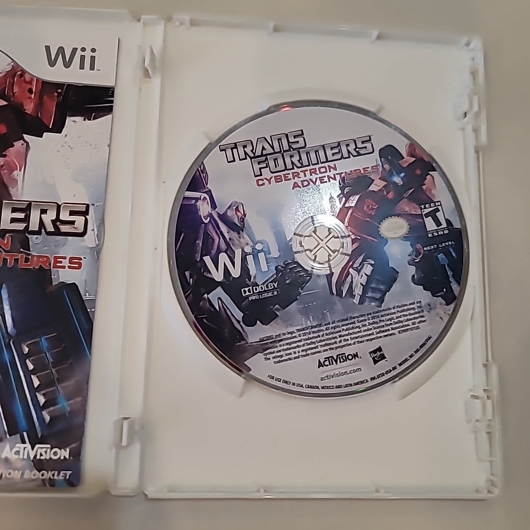 Transformers: Cybertron Adventures (Nintendo Wii, 2010) TESTED & WORKS