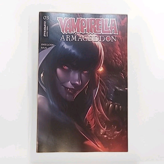 Vampirella: Armageddon Cover A Sniegoski Baal (2025) Dynamite Rated Teen 03