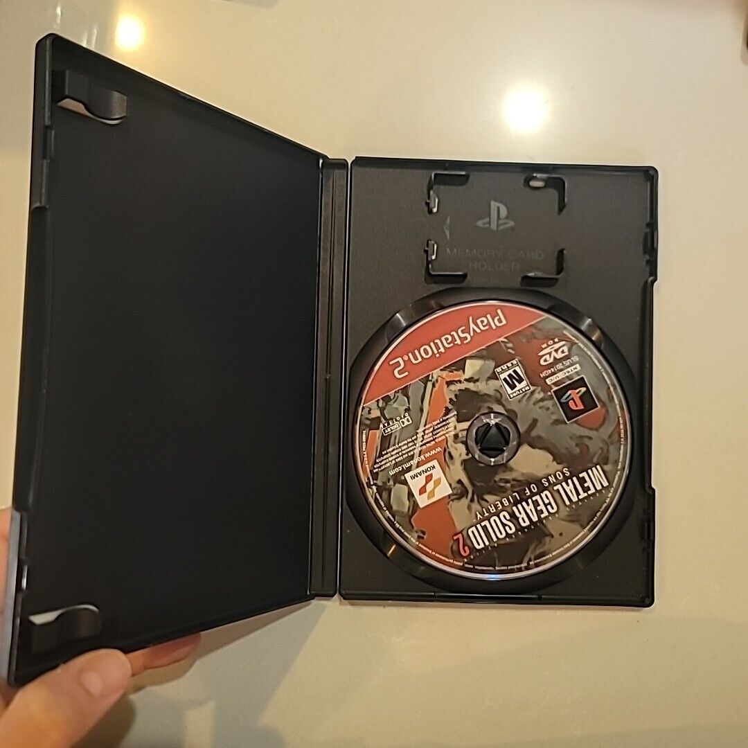 Metal Gear Solid 2 Greatest Hits - Sony PlayStation 2 (No Manual)