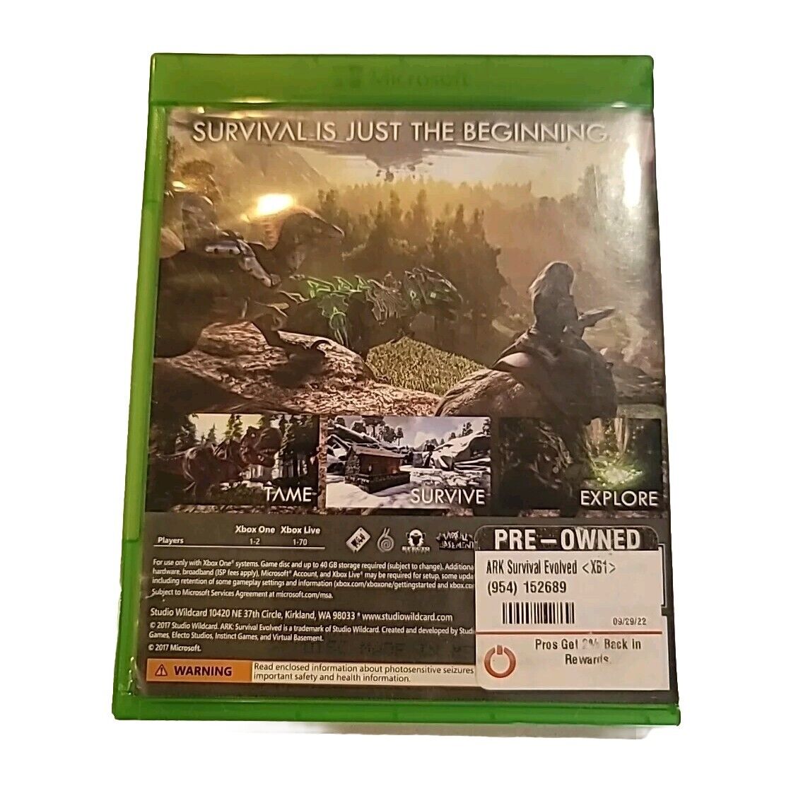 ARK: Survival Evolved (Xbox One)