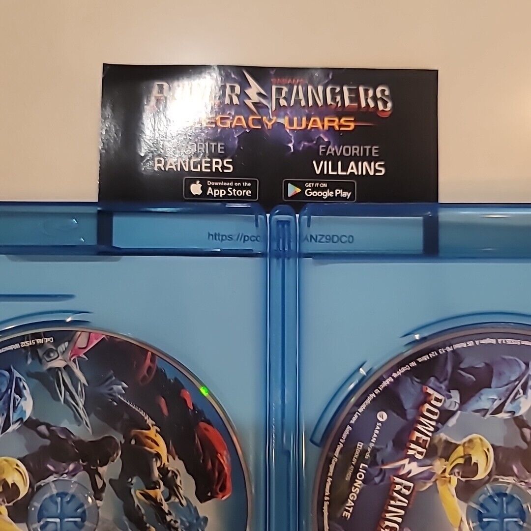 Power Rangers (Blu-ray + DVD, 2017)