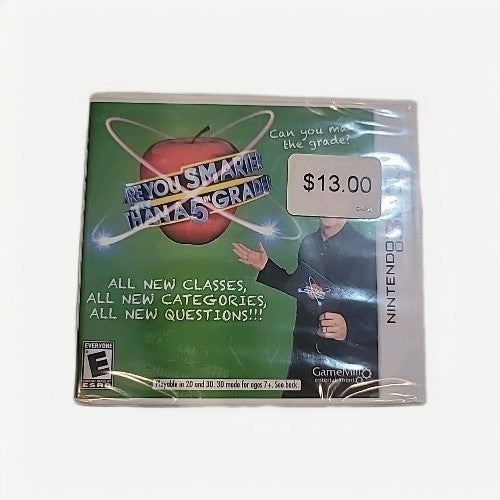 Are You Smarter Than a 5th Grader Nintendo Game 3DS Jeff Foxworthy (Resealed)