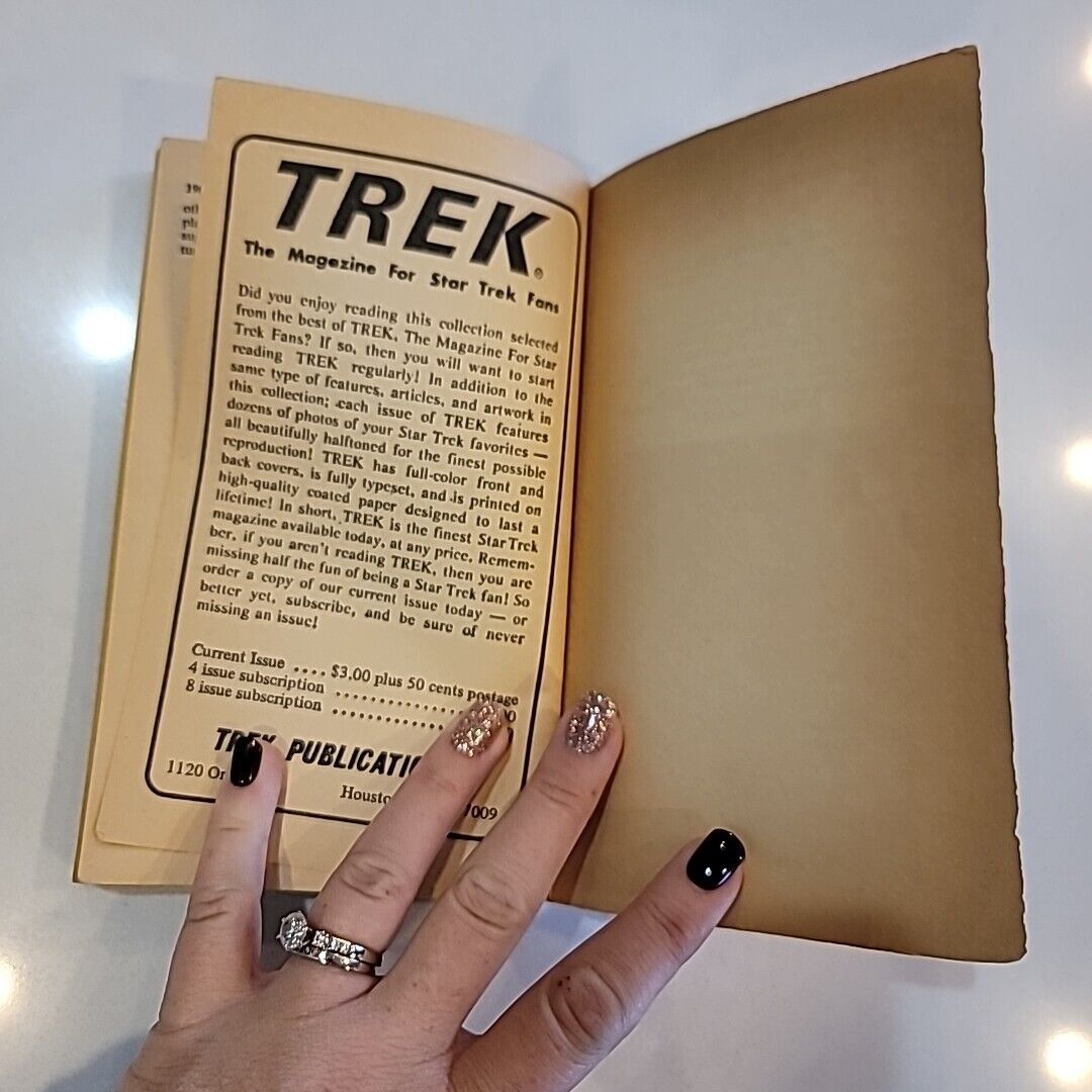 Best of Trek 3 - Magazine Star Trek Fans - Signet 1981 1st Printing PB Vintage
