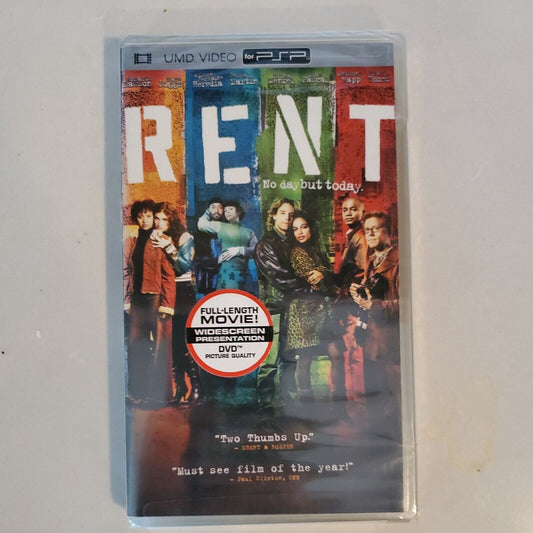 Rent (Sony PSP, UMD Video, 2005) BRAND NEW SEALED