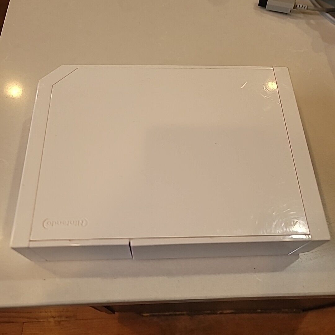 Nintendo Wii Console RVL-001  White | 1 Wii Wheel, Sensor Bar, Tested Working