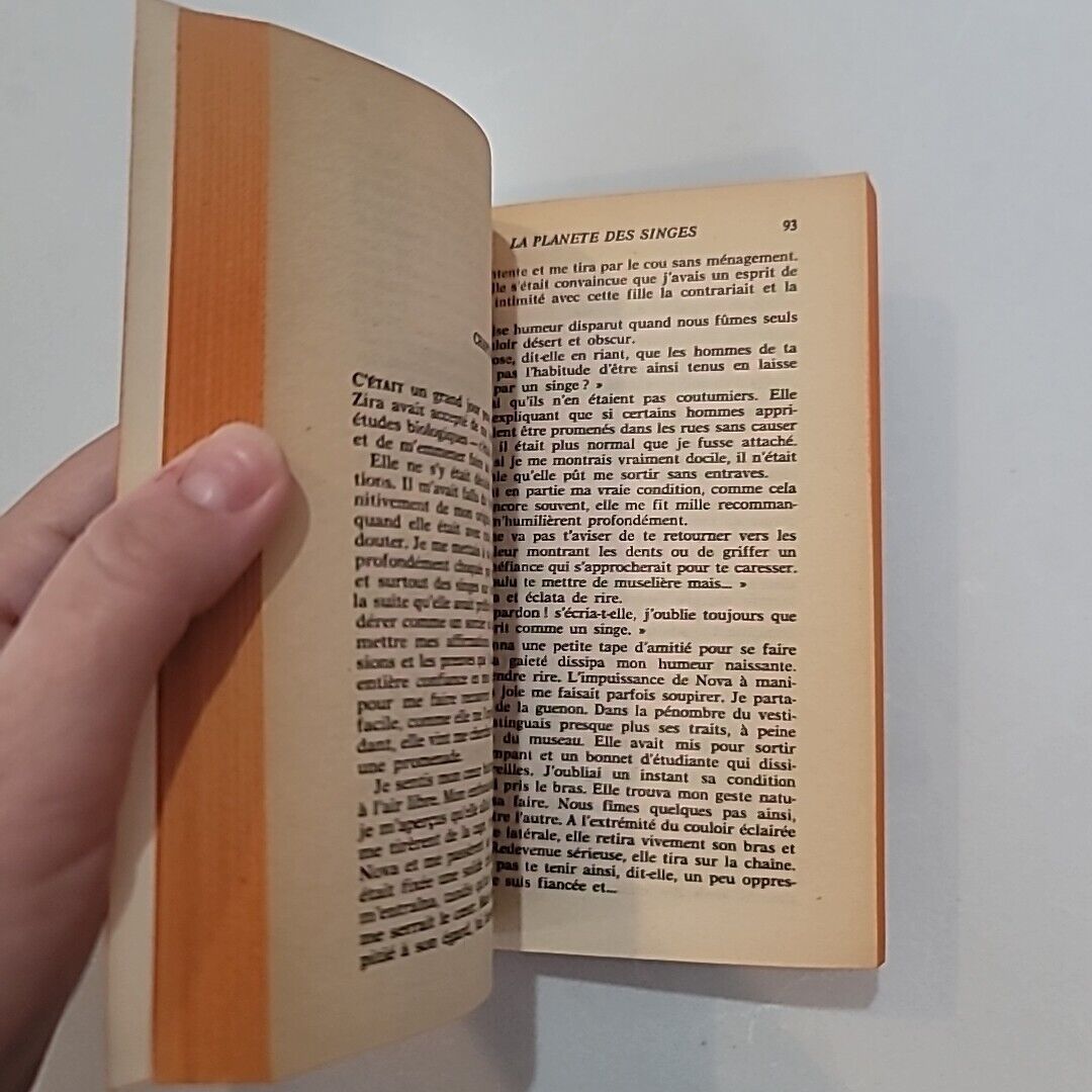 LA PLANETE DES SINGES Pierre Boulle - 1st PB 1963 livre poche - planet apes
