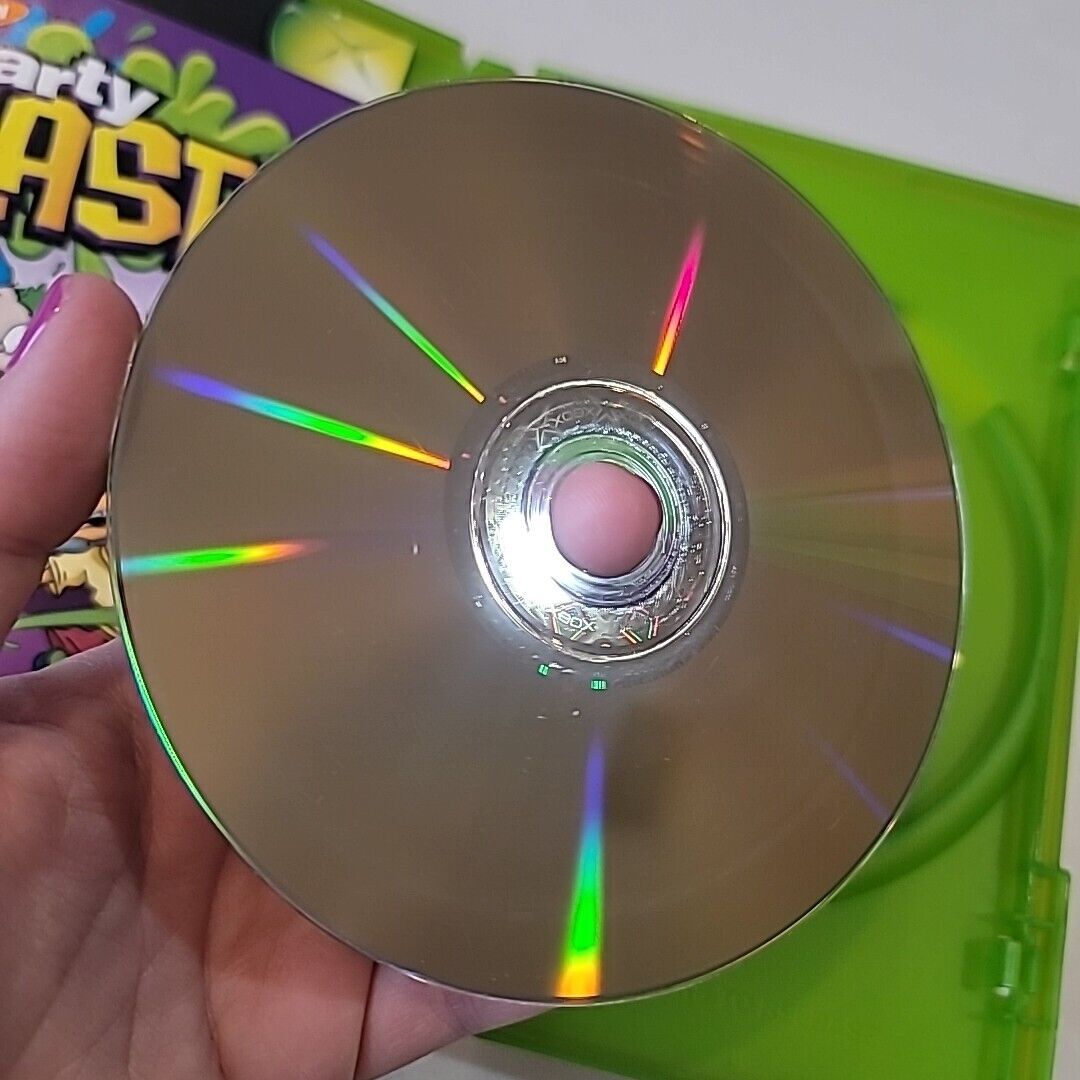 Nickelodeon Party Blast (Original Xbox) CIB COMPLETE & TESTED