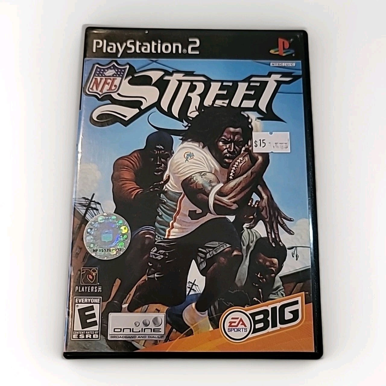 NFL Street Sony PlayStation 2 PS2, 2004 CIB Complete -