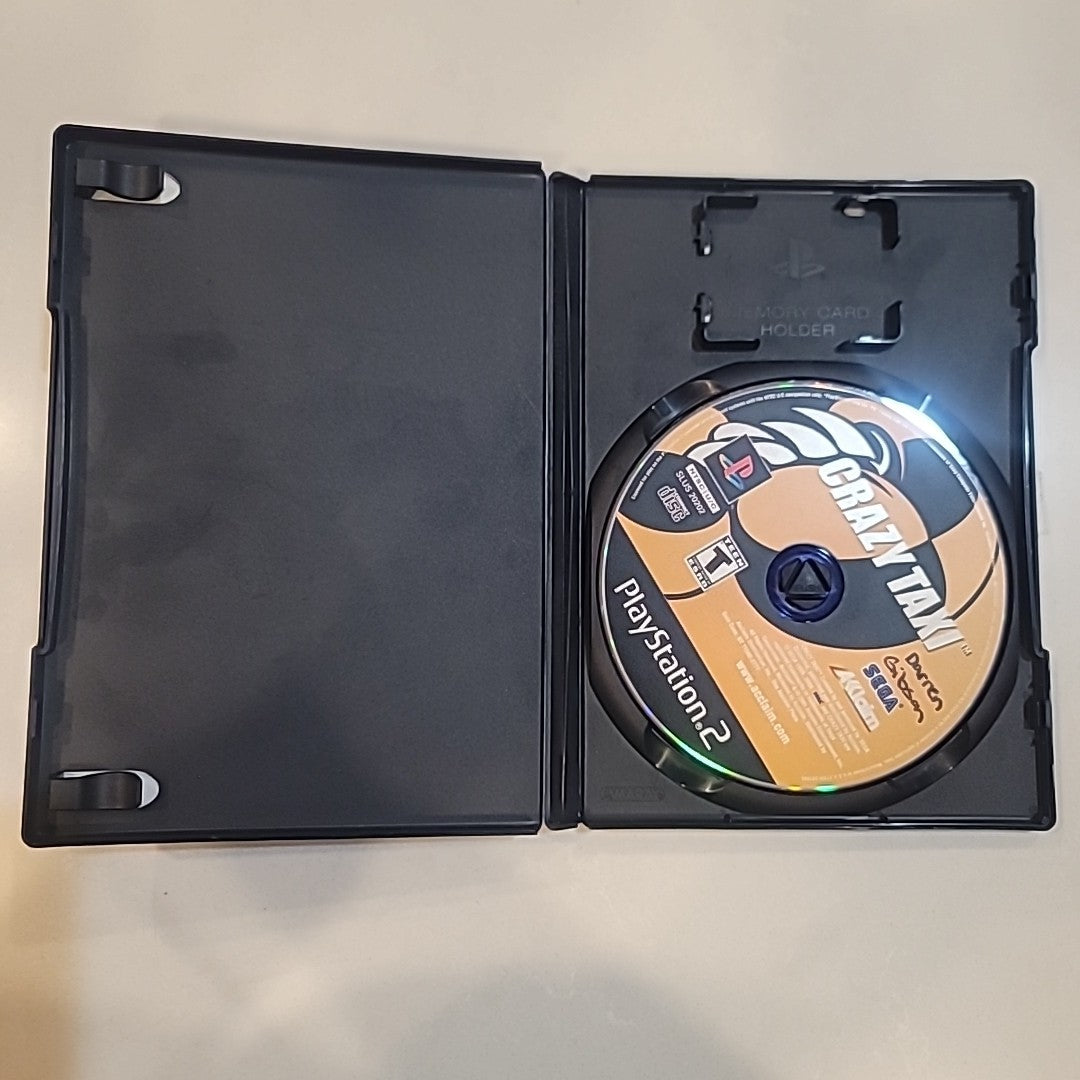 Crazy Taxi (Sony PlayStation 2, PS2, 2002) Black Label No Manual
