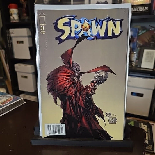 Spawn #81 NEWSSTAND UPC Image Comics 1st Print Todd McFarlane 1999 DETACHED