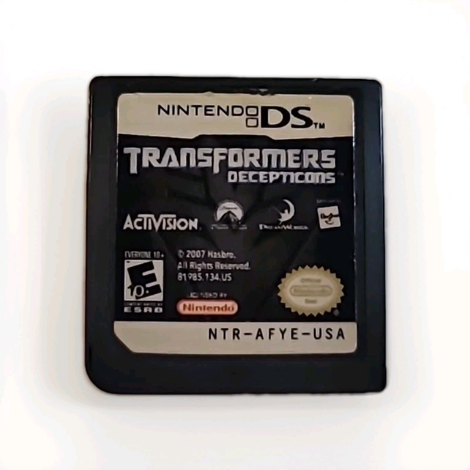 Transformers: Decepticons (Nintendo DS, 2007) Cartridge Only