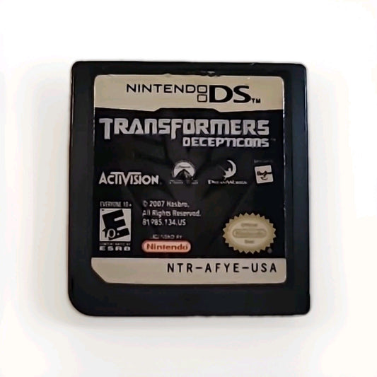 Transformers: Decepticons (Nintendo DS, 2007) Cartridge Only