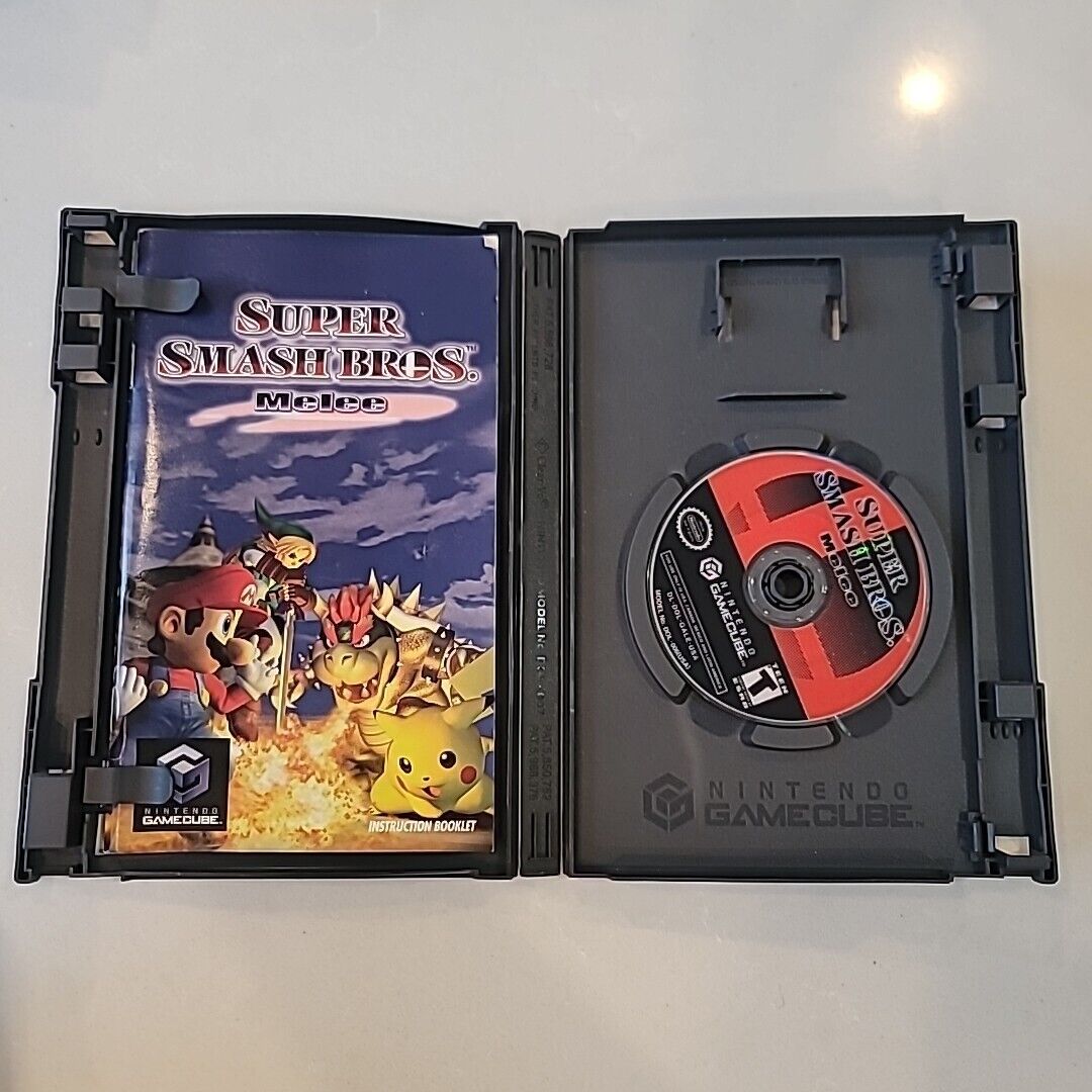 Super Smash Bros Melee (Nintendo GameCube, 2001) Complete CIB