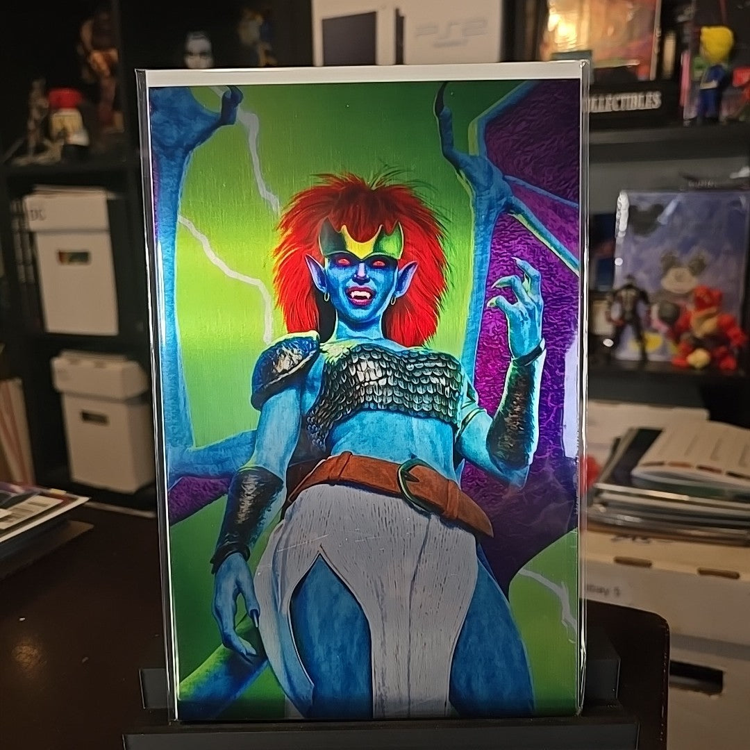 GARGOYLES DEMONA #1 CVR J MARK SPEARS METAL PREMIUM 🔑