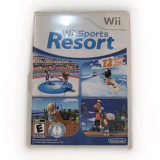 Complete! Wii Sports Resort Nintendo Wii 2009 w/Manuals & Inserts - Tested/Works